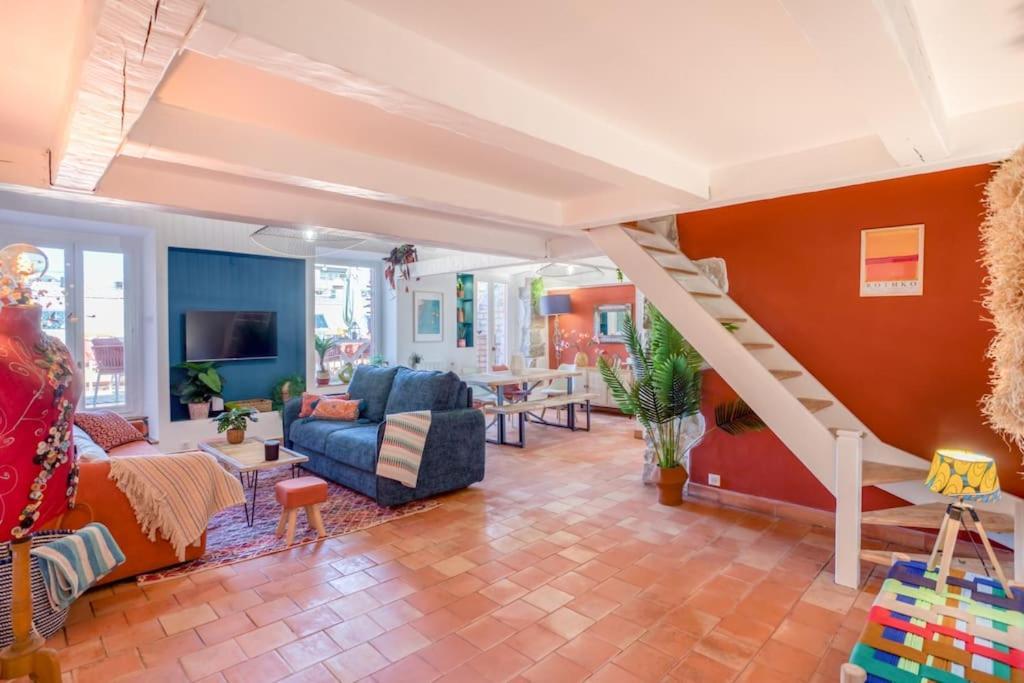 #48 Suite Jean Top Floor Terrace 5Min Walk Sea Ac Nice Exterior photo