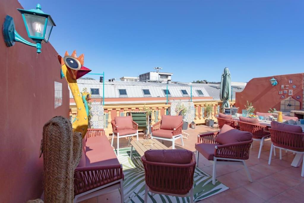 #48 Suite Jean Top Floor Terrace 5Min Walk Sea Ac Nice Exterior photo