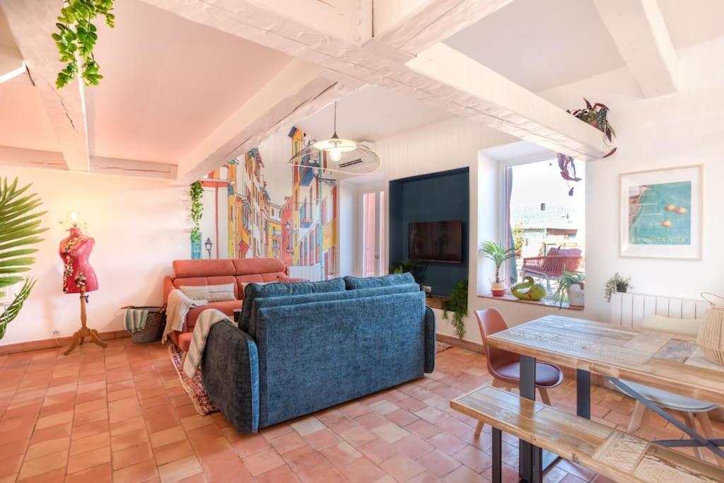 #48 Suite Jean Top Floor Terrace 5Min Walk Sea Ac Nice Exterior photo